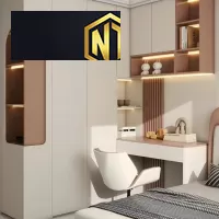TỦ QUẦN ÁO GỖ MDF PHỦ MELAMINE MẪU 28